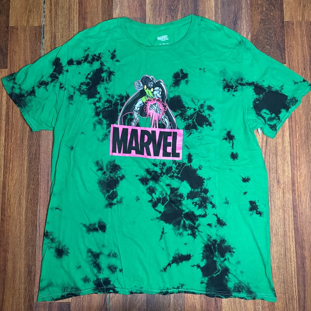 Marvel tie dye graphic tee t shirt size xl